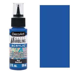 DecoArt Water Marbling Acrylic Paint 59ml Blue