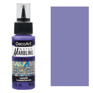 DecoArt Water Marbling Acrylic Paint 59ml Lavender