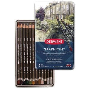 Graphitint Pencils 12-Color Tin