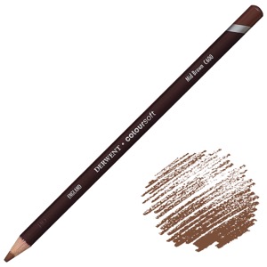 Derwent Coloursoft Color Pencil Mid Brown