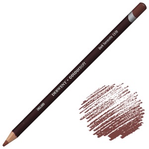 Derwent Coloursoft Color Pencil Dark Terracotta