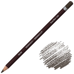 Derwent Coloursoft Color Pencil Brown Black