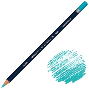 Derwent Watercolour Water-Soluble Color Pencil Turquoise Blue