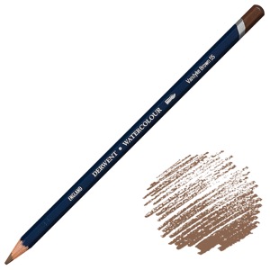 Derwent Watercolour Water-Soluble Color Pencil Vandyke Brown