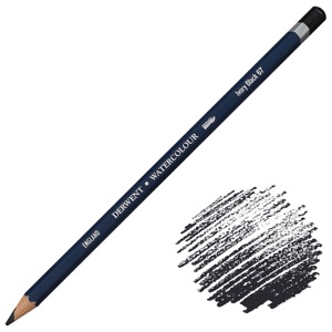 Derwent Watercolour Water-Soluble Color Pencil Ivory Black