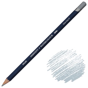 Derwent Watercolour Water-Soluble Color Pencil Silver Grey