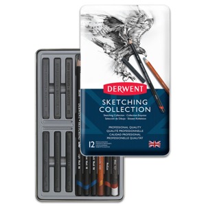 Derwent Sketching Collection 12-Pencil Set