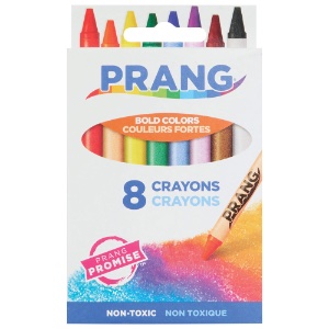 Prang Crayon 8 Set Bold Colors