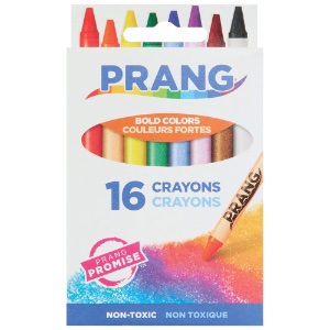 Prang Crayon 16 Set Bold Colors