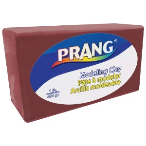 Prang Modeling Clay 1lb Brown