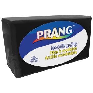 Prang Modeling Clay 1lb Black