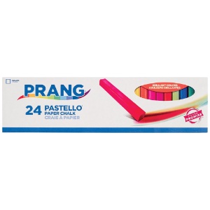 Prang Pastello Paper Chalk 24 Pack Brilliant Colors