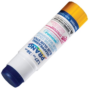 Prang Disappearing Washable Glue Stick 1.27oz Blue
