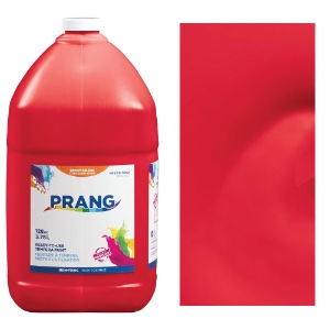 Prang Ready-To-Use Tempera Paint 1 Gallon Red