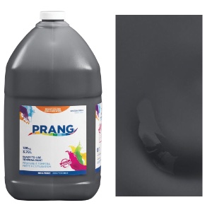 Prang Ready-To-Use Tempera Paint 1 Gallon Black