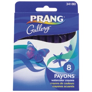 Prang Gallery Payons Watercolor Crayon 8 Set