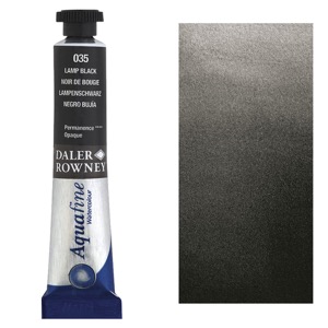 Daler-Rowney Aquafine Watercolour 8ml Lamp Black