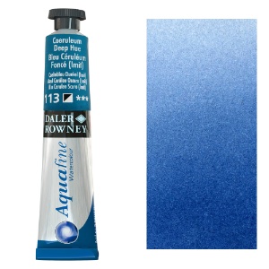 Daler-Rowney Aquafine Watercolour 8ml Coeruleum Deep Hue