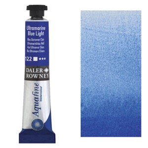Daler-Rowney Aquafine Watercolour 8ml Ultramarine Blue Light