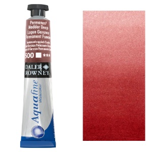 Daler-Rowney Aquafine Watercolour 8ml Permanent Madder Deep