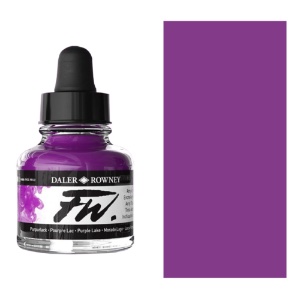 FW Acrylic Ink 1 oz Purple Lake