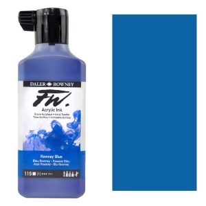 Daler-Rowney FW Acrylic Ink 6oz Rowney Blue