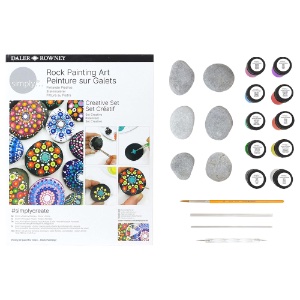 Daler-Rowney Simply Creative Rock Painting Art Set