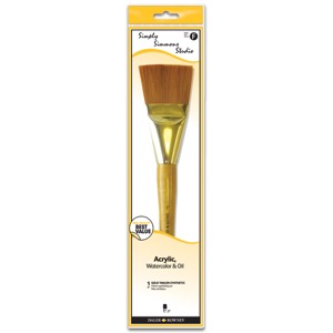 Daler-Rowney SIMPLY SIMMONS STUDIO Golden Taklon Brush Wash 2"