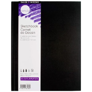 Daler-Rowney Hardbound Sketchbook 110 Sheets 8.5"x11"