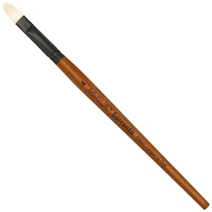 Artist's Loft Sorrento Synthetic Bristle Oil Brush Filbert #4