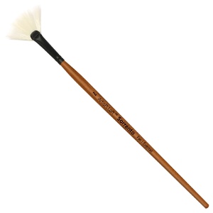 Artist's Loft Sorrento Synthetic Bristle Oil Brush Fan #2