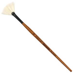Artist's Loft Sorrento Synthetic Bristle Oil Brush Fan #4