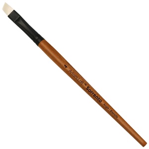 Artist's Loft Sorrento Synthetic Bristle Oil Brush Angle #4