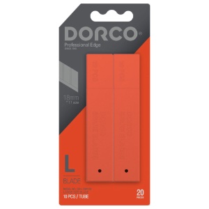 Dorco Professional Edge L Blade CB-L Refill 18mm 20pk