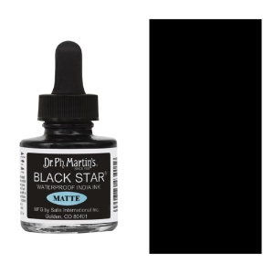 Dr Martin's Black Star India Ink