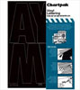 Duro Adhesive Vinyl Helvetica Letters 6" Black