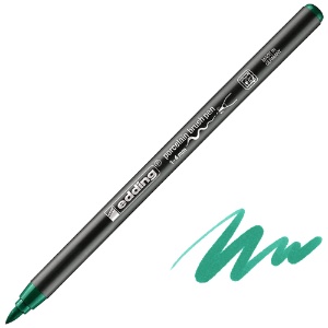 Edding 4200 Porcelain Brush Pen 1-4mm Green