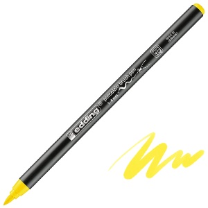 Edding 4200 Porcelain Brush Pen 1-4mm Yellow