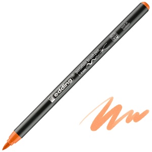 Edding 4200 Porcelain Brush Pen 1-4mm Orange