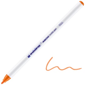 Edding 4600 Textile Pen 1mm Orange