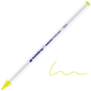 Edding 4600 Textile Pen 1mm Neon Yellow