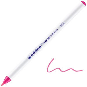 Edding 4600 Textile Pen 1mm Neon Pink