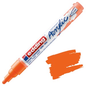 Edding Acrylic Paint Marker Medium - Neon Orange
