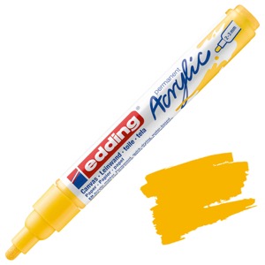Edding Acrylic Paint Marker Medium - Traffic Yellow