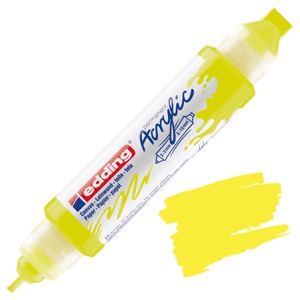 Edding Acrylic Paint Marker Double Liner - Neon Yellow