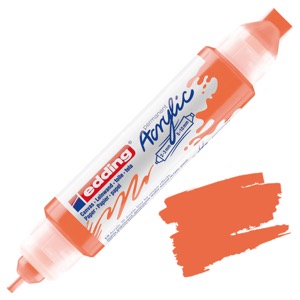 Edding Acrylic Paint Marker Double Liner - Neon Orange