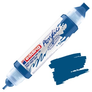 Edding Acrylic Paint Marker Double Liner - Gentian Blue