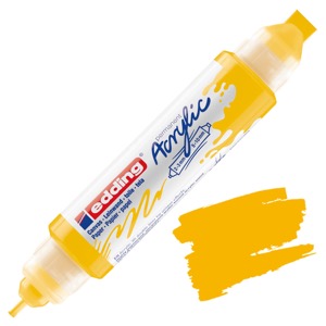 Edding Acrylic Paint Marker Double Liner - Traffic Yellow