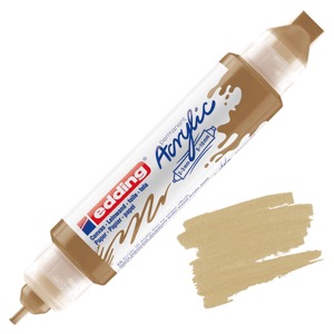 Edding Acrylic Paint Marker Double Liner - Rich Gold