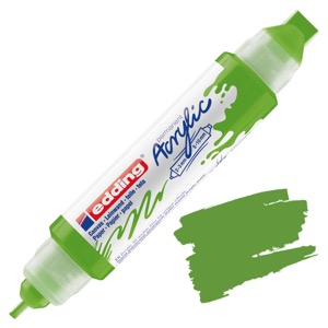 Edding Acrylic Paint Marker Double Liner - Yellow Green